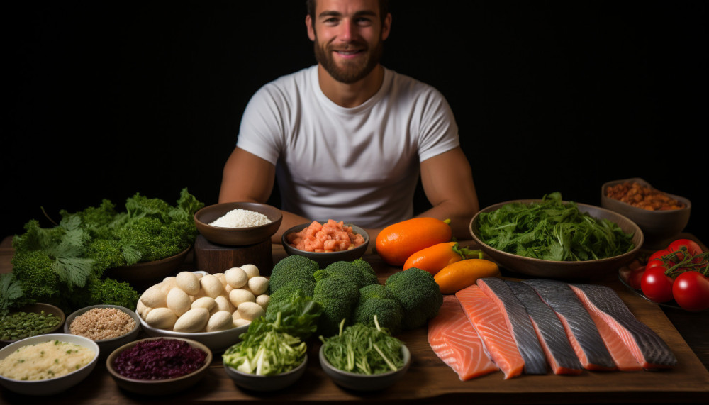 Foods to be consumed by a sportsman